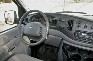 Fort Lewis College van interior